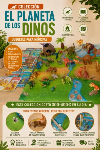 Colección El Planeta De Los Dinos Juguetes