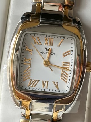 Reloj Viceroy bicolor dorado y plateado