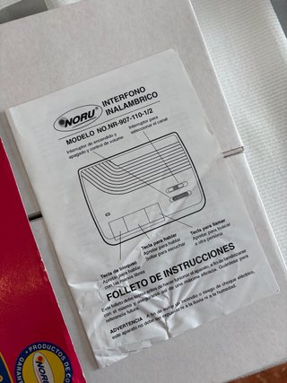 Intercomunicador Inalámbrico FM Noru - Pack de 2