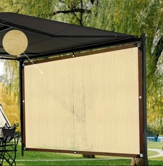 2 Tende a Vela con Maglia Rettangolare 3X5