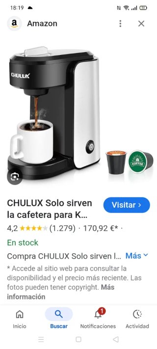 Cafetera Express Chulux