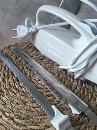 MUDANZA! Cortador de pan eléctrico con cuchillas