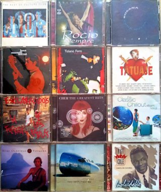 Lote 100 CDs Variados: Reventa o Colección