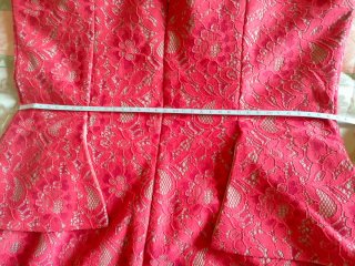Tubino Coconuda fucsia pizzo