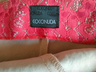 Tubino Coconuda fucsia pizzo
