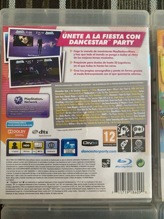 Lote 4 Giochi PS3: DanceStar, Eyepet, F1, Move