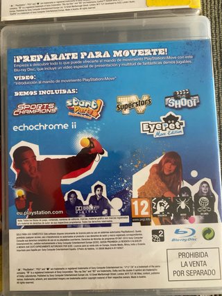 Lote 4 Giochi PS3: DanceStar, Eyepet, F1, Move