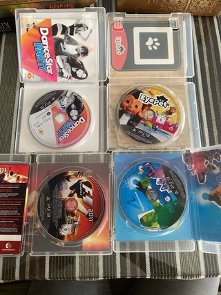Lote 4 Giochi PS3: DanceStar, Eyepet, F1, Move