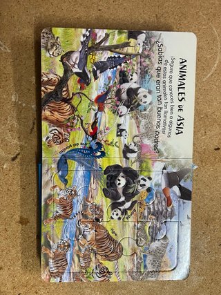 Libro Puzzles Animales del Mundo