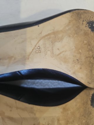 Zapatos de tacón Gloria Ortiz negros talla 36
