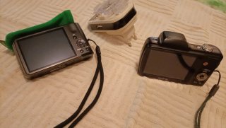 Lote 2 Fotocamere Olympus e Sony