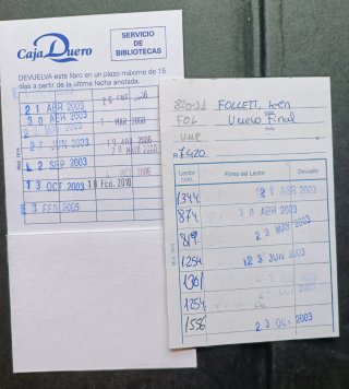 Vuelo final (coleccionista)