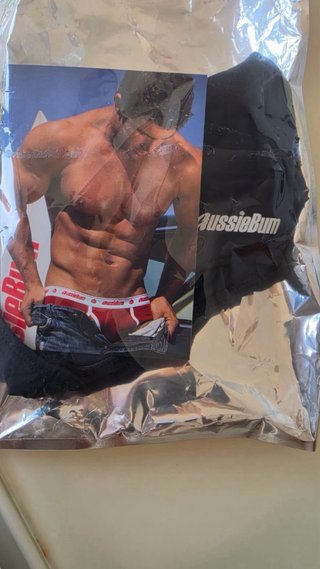 Bañador slip negro hombre AUSSIEBUM