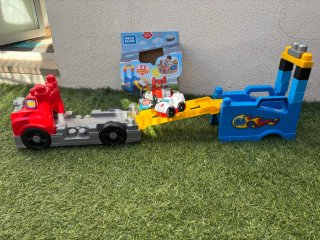 Camión Mega Bloks con Sonidos y Coche