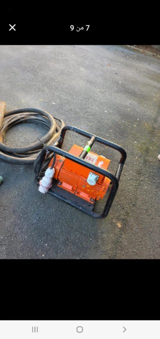 Vibrador de hormigón