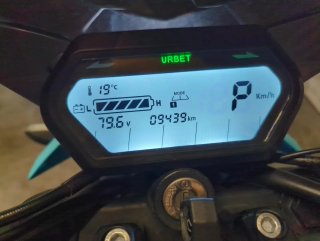 Moto Eléctrica Urbet Gadiro E125 3kW Azul