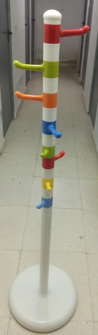 Perchero Multicolor Infantil. 1.30 altura