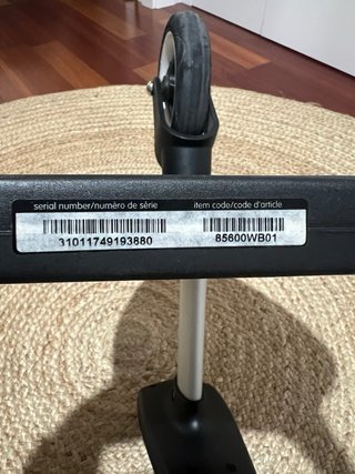 Patinete acoplado confort bugaboo