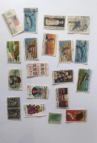 Lote 20 Sellos USA Varios Temas Lote N.3