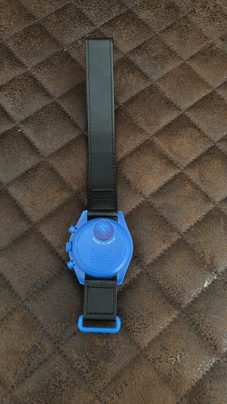 Omega x Swatch Mission To Neptune Azul