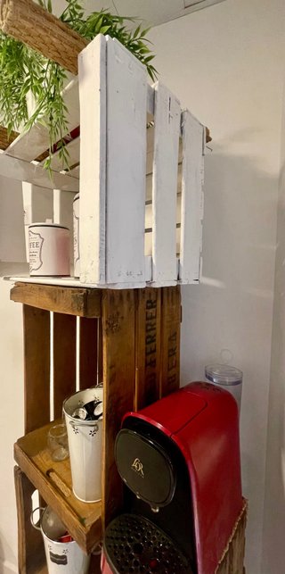 Estantería Cajas Madera