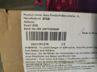 Botonera elevalunas grupo wolkswagen, Skoda, Seat,