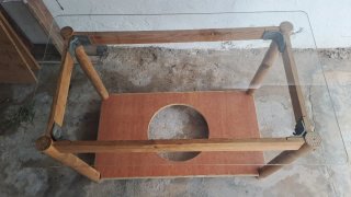 Mesa de comedor de madera