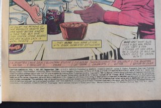 Comic Marvel Captain America N.o 261 Idioma Inglés