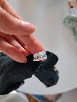 Bandana Pirata Bambino Teschio Nero Bianco