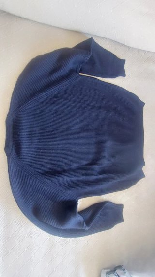 Maglione blu in ottimo stato Made in Italy