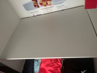 Kit de Armario: Cajonera Madera + 6Baldas + Barra