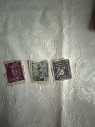 Lote 3 Sellos España Usados