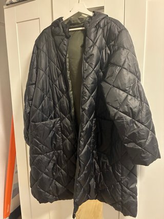 Parka acolchada reversible