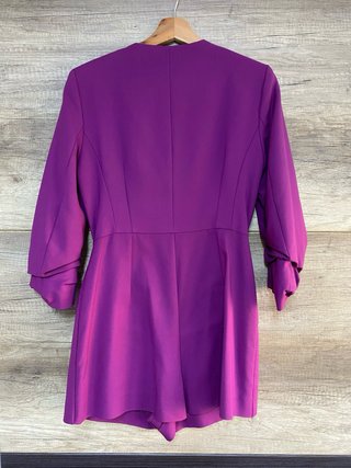 Vestido/Mono Zara Morado