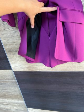 Vestido/Mono Zara Morado