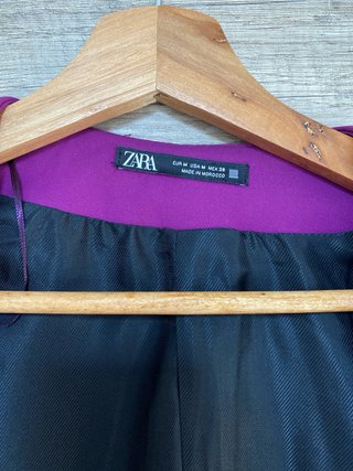 Vestido/Mono Zara Morado