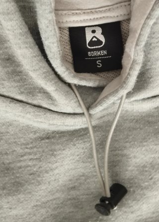 Sudadera Gris BORIKEN Talla S