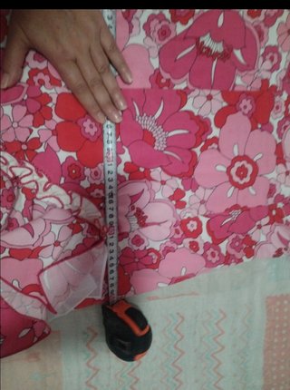 Traje de flamenca rosa y blanco