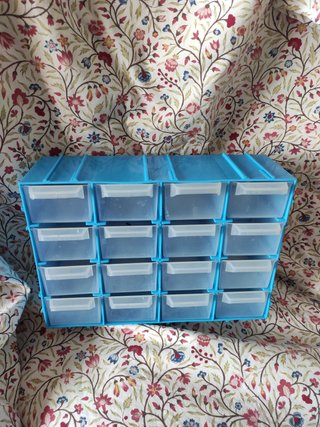 Cajonera organizador  para abalorios tornillos