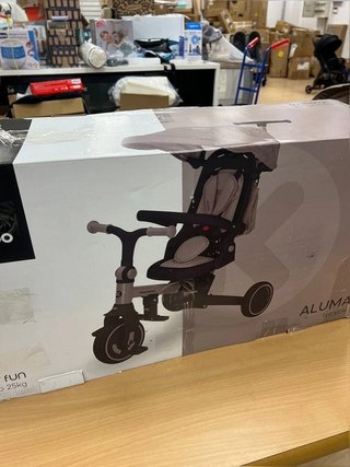 KikkaBoo Triciclo Evolutivo ALUMA 8 en 1,...