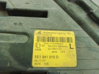 Faro izq skoda 5e1941015e octavia 2.0 tdi 22396372