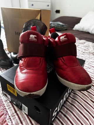 Botas Sorel Mujer Talla 38 Rojas y botas de Mango