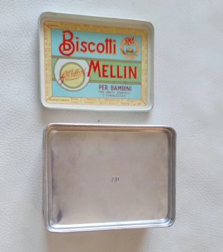 Scatola Biscotti Mellin Vintage