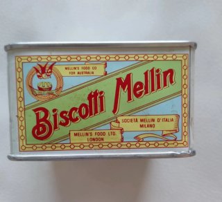 Scatola Biscotti Mellin Vintage