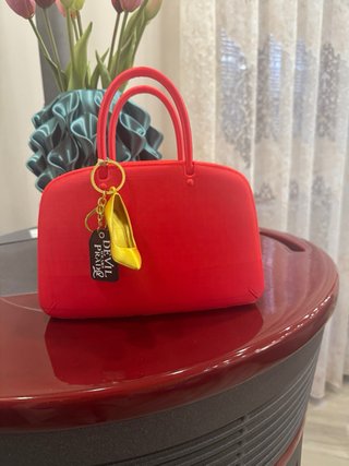 Borsa Popcorn Rossa e Oro il diavolo veste Prada