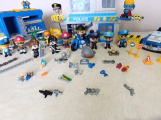 Pin y Pon Action Policía Set Completo
