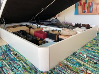 Cama King Size 180x200 con Canapé abatible