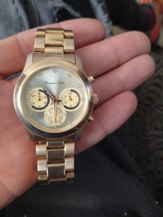 Reloj Massimo Dutti Mujer Dorado y Plateado