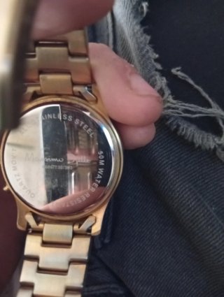 Reloj Massimo Dutti Mujer Dorado y Plateado