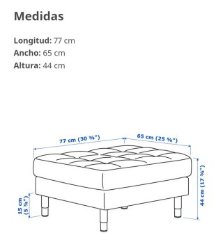 Reposapiés Ikea Landskrona